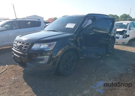 2016 Ford Explorer Xlt z USA, uszkodzony, nr VIN 1FM5K7DH3GGD24405